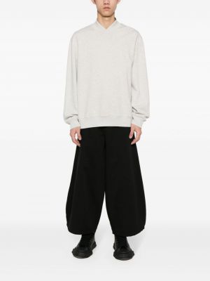 Kalhoty s výšivkou relaxed fit Société Anonyme černé
