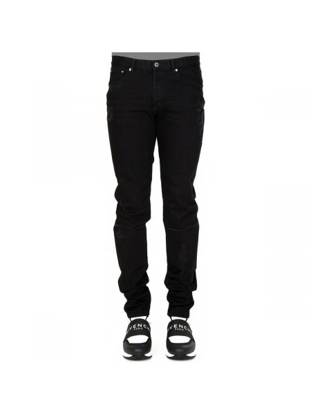 Skinny fit džínsy Givenchy čierna