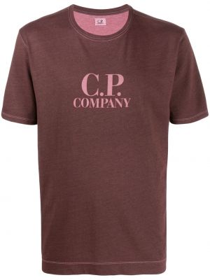 Camiseta con estampado C.p. Company rojo