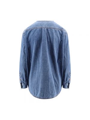 Koszula jeansowa Toteme niebieska