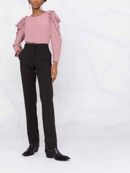 Blusa manga larga Alberta Ferretti rosa