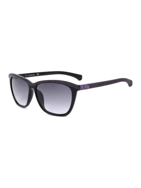 Fioletowe okulary przeciwsłoneczne Calvin Klein