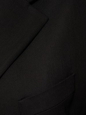Krepová bunda Acne Studios čierna