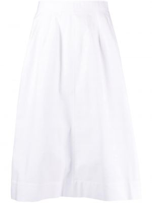 Midi sukně Chloé bílé
