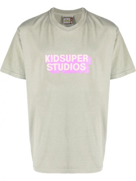 Памучна тениска с принт Kidsuper