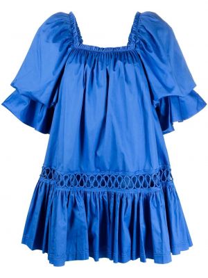 Mini šaty Aje modrá