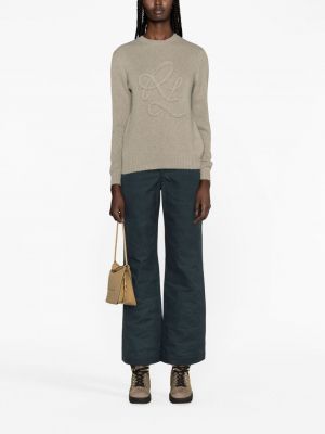 Kašmírový svetr Ralph Lauren Collection šedý