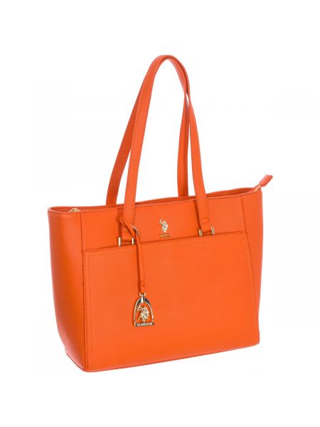 Nákupná taška U.s. Polo Assn. oranžová