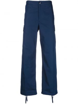 Pantalon cargo avec poches Kenzo bleu
