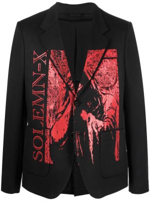 Lang blazer Raf Simons svart