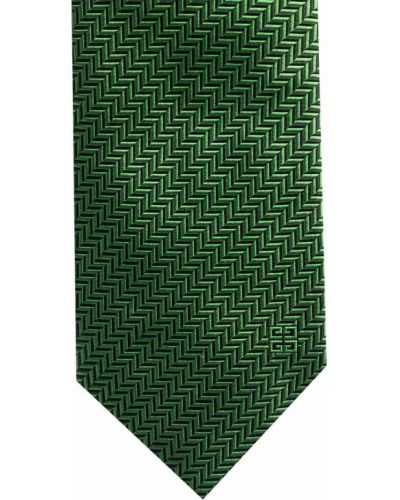 Corbata de tejido jacquard Givenchy verde