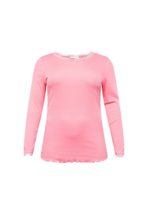 Marškinėliai Fransa Curve rožinė
