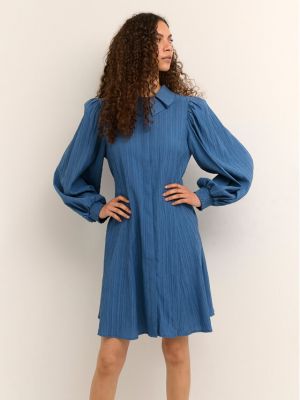 Φόρεμα σε στυλ πουκάμισο Karen By Simonsen μπλε