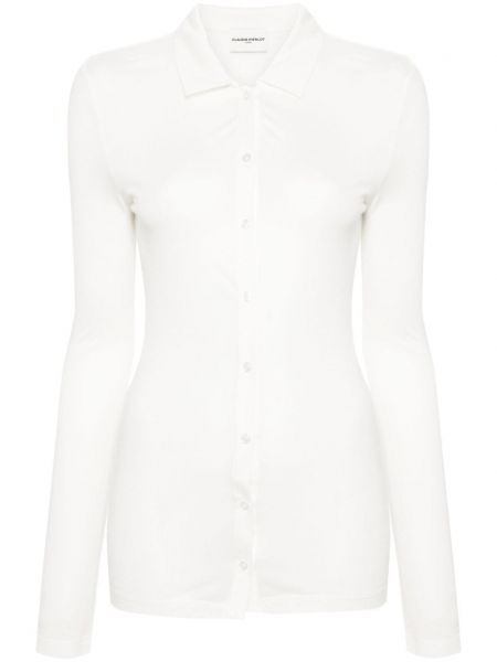 Риза с копчета Claudie Pierlot бяло