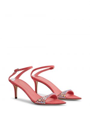 Sandály Giuseppe Zanotti růžové