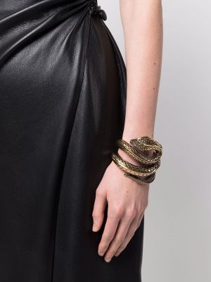 Bracelet à motif serpent Roberto Cavalli