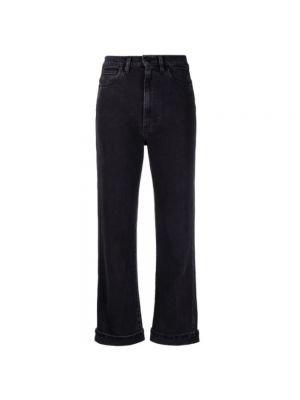 Straight jeans ausgestellt 3x1 schwarz