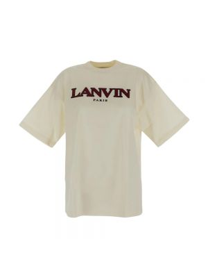 Koszulka Lanvin beżowa