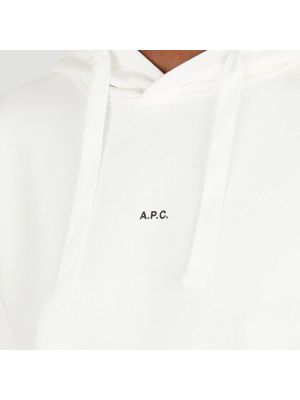 Bluza z kapturem A.p.c. biała