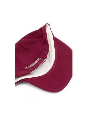 Gorra de algodón Isabel Marant rojo