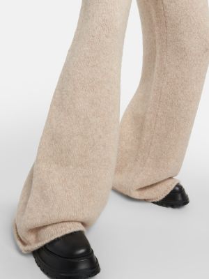 Voľné vlnené nohavice Dolce&gabbana béžová