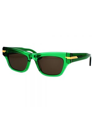 Gafas de sol a rayas Bottega Veneta verde