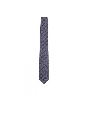 Jedwabny krawat Lardini niebieski