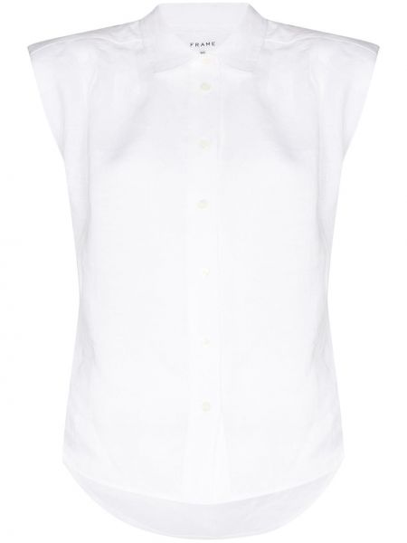Camisa sin mangas Frame blanco