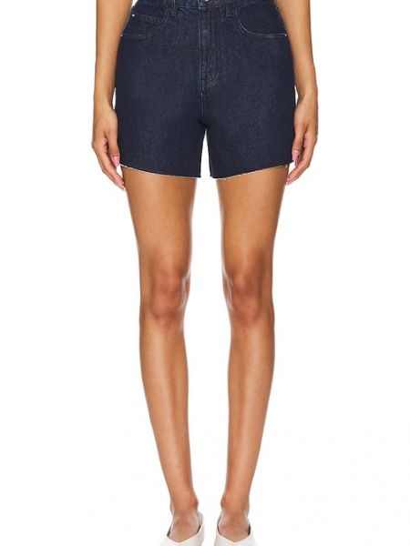 Shorts di jeans a vita alta Weworewhat blu