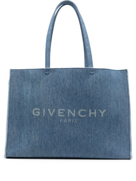 Nakupovalna torba Givenchy modra