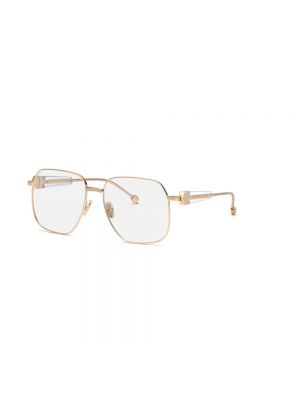 Okulary przeciwsłoneczne z różowego złota Philipp Plein