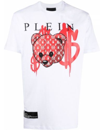 T-shirt Philipp Plein vit