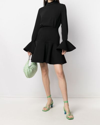 Mini vestido Patou negro