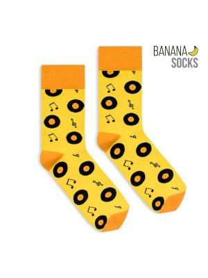 Kojines Banana Socks geltona