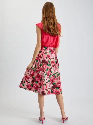 Kvetinová sukňa Orsay ružová