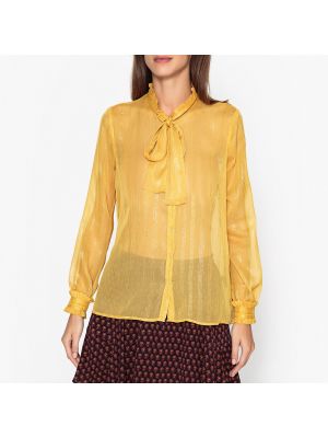Рубашка Laredoute желтая