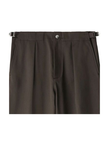 Pantalones cargo de cintura baja Burberry marrón