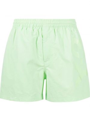 Slank shorts Y-3 grønn