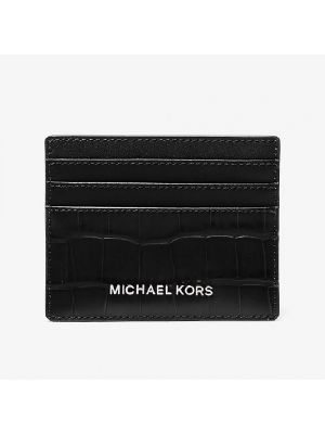 Кожаный кошелек Michael Michael Kors черный