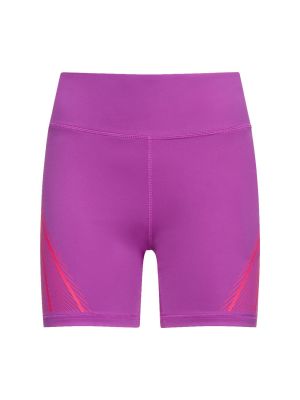 Shorts Adidas By Stella Mccartney violet