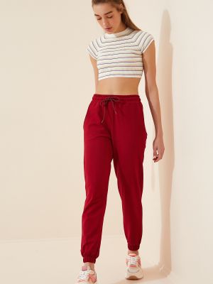 Sportovní kalhoty Happiness İstanbul červené
