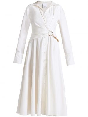 Midi haljina Acler bijela