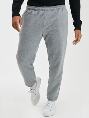 Флийс спортни панталони Gap сиво
