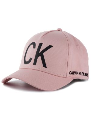 Șapcă Calvin Klein Jeans roz