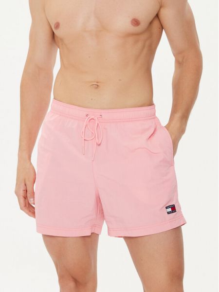 Pantaloni scurți Tommy Hilfiger roz