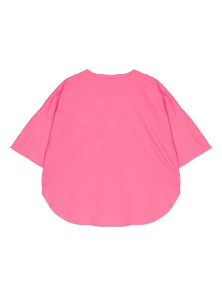 Koszulka relaxed fit Enfold różowa