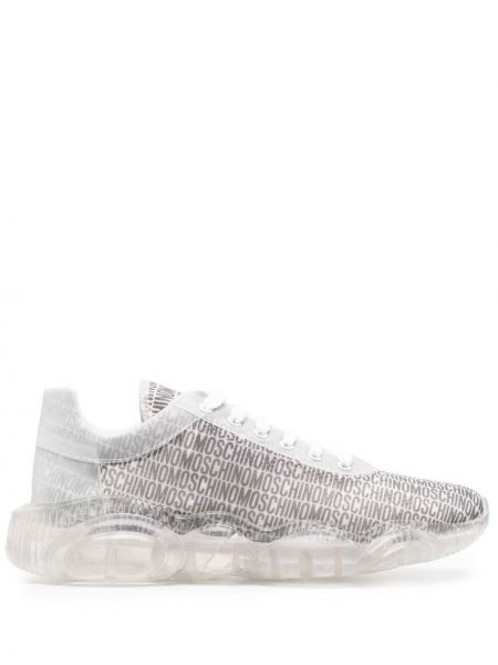Sneakersy z nadrukiem Moschino