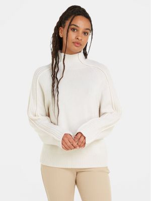 Bluză cu croială lejeră Calvin Klein alb