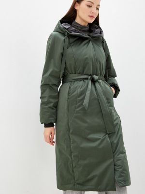 Утепленная куртка D`imma зеленая