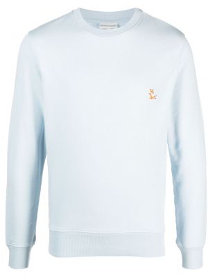 Sweatshirt Maison Kitsuné blå